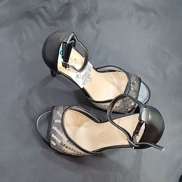 BRAND NEW RAMPAGE HIGH HEEL STILETTOS ADJUSTABLE BUCKLE STRAP SANDAL - Picture 6 of 15